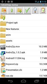 game pic for AndroZip File Manager